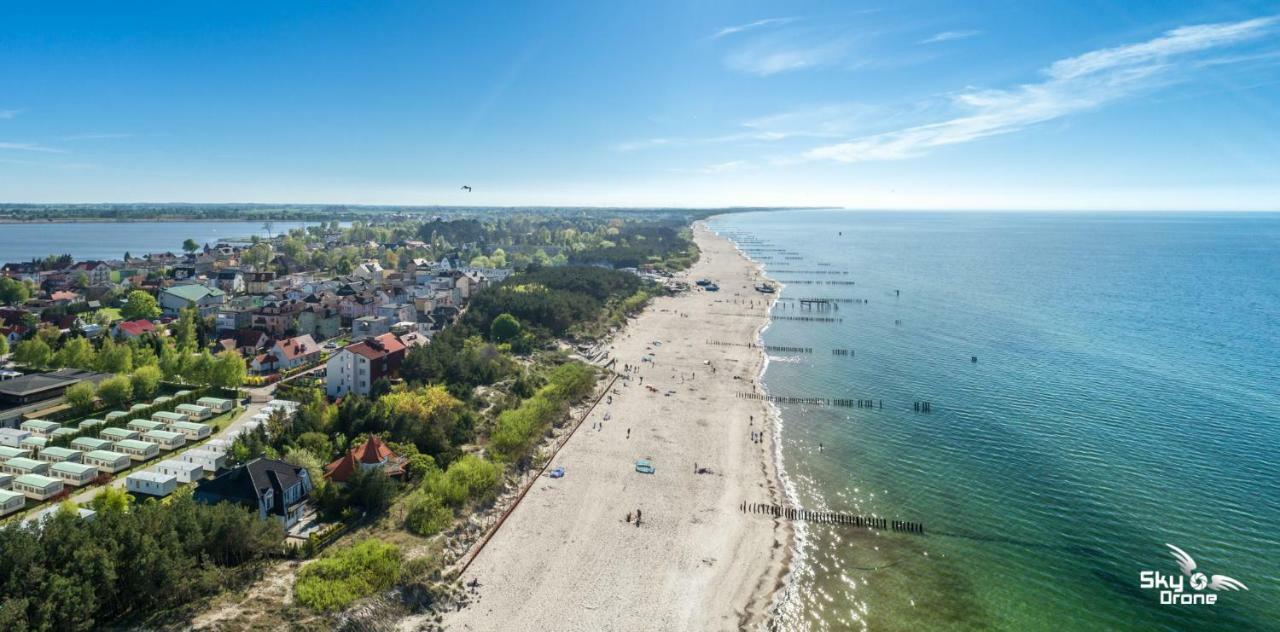 Duzy Apartament Mielno Миелно Екстериор снимка